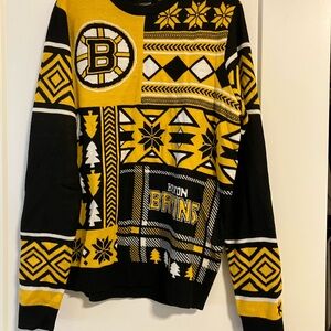 Boston Bruins Ugly Christmas Sweater! Hard to find.
